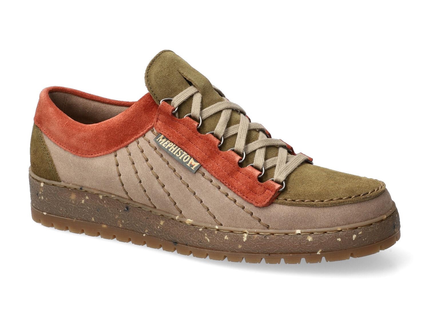 lacets homme modèle Rainbow Taupe - Mephisto